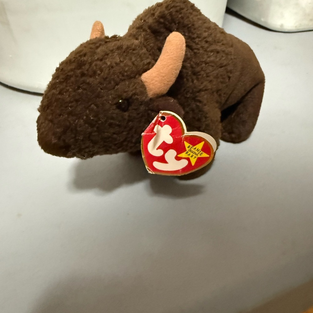 Ty Beanie Babies Roam Buffalo Plush